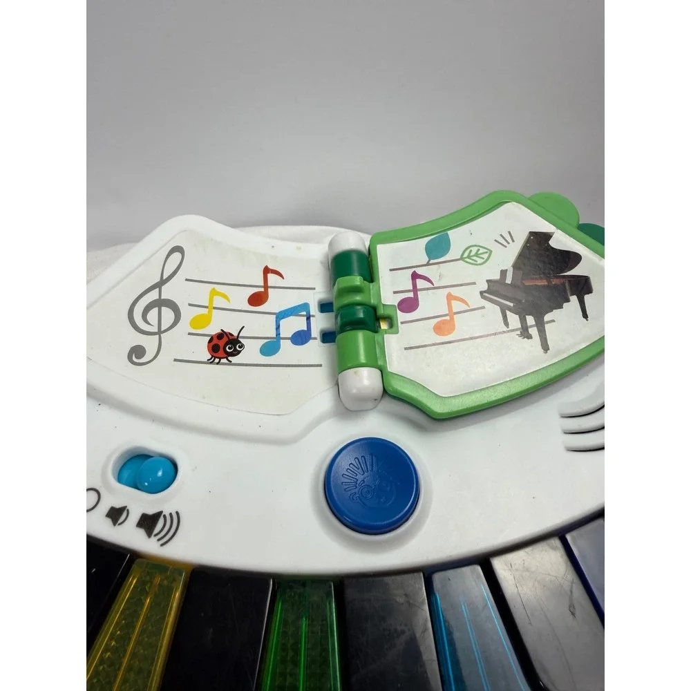 Baby Einstein Discover and Play Piano Musical Toy Light Up Keys Multi Language